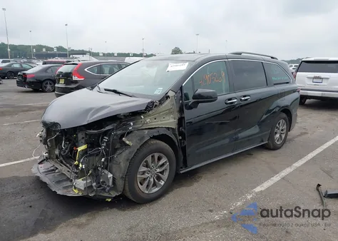2023 Toyota Sienna Xle from USA, damaged, VIN 5TDYRKEC1PS168647